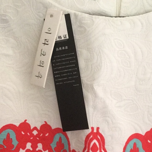 Fashion Classic Multi Colored Dress Size S NWT - Picture 6 of 9